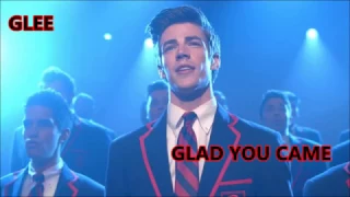 Glee-Glad You Came (Lyrics/Letra)