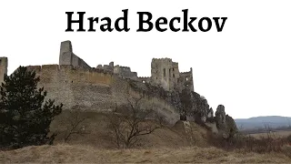 Hrad Beckov - dejiny a pohľad z vtáčej perspektívy