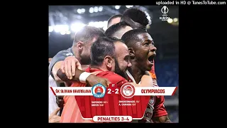 Podcast Aris P - Post game σχόλια για το Σλόβαν Μπρατισλάβας - Ολυμπιακός 2-2 πέναλτυ (3-4)