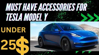 Must Have Accessories For Tesla Model Y | Top Mods For Tesla Model Y| Make Your Tesla Tidy &Organise