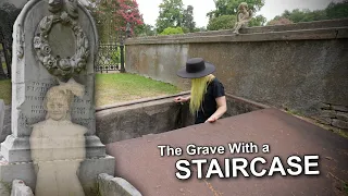 The Grave of Florence Irene Ford...and The Mysterious Staircase Leading To Her Coffin   4K