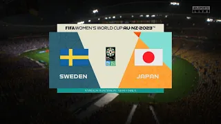 FIFA23 - Sweden vs Japan (1 - 3) - Semi-Final FIFA Women's World Cup™ | World Class