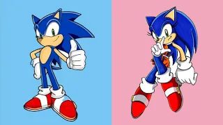 Sonic the hedgehog gender swap edit ❤️