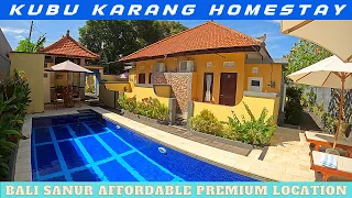 Bali Sanur Holiday Kubu Karang Homestay Budget Travel Accommodation