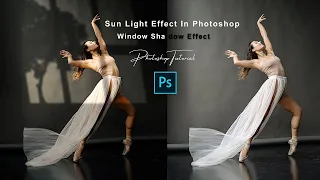 Sun light Effect, Photoshop Tutorial (Window Shadow)