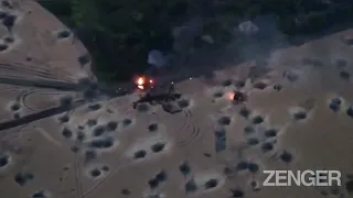 Elite Ukrainian Paratroopers Take Out Russian Armoured Vehicles In A Flash