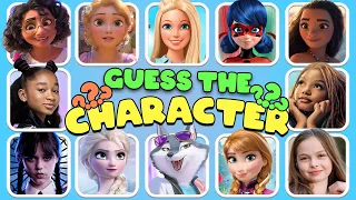 GUESS THE DISNEY SONG & WHO"S SINGING? Elsa, Moana, Mirabel,Nastya,Tenge Tenge| Guess 100 Characters