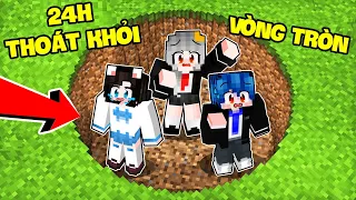 SAMMY THỬ THÁCH 24H SINH TỒN THOÁT KHỎI VÒNG TRÒN TRONG MINECRAFT