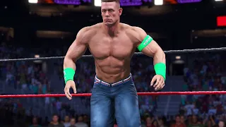 John Cena vs Lakshmi Shahaji WWE Raw Live Today - WWE2K23