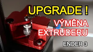 Ender 3 cz 3D tiskárna - v2 - vylepšení extruderu [ hliníkový s dvojitým převodem ]