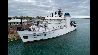 NOAA Ship Pisces - Inport WHOI 2022