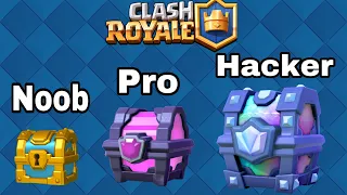 Im Playing Clash Royale Pt.2 : Noob vs Pro vs Hacker
