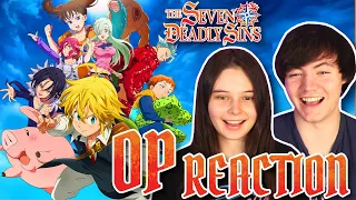 Seven Deadly Sins All Openings REACTION! (SDS OPs 1-7)