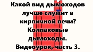 Дымоходы для печей: какой дымоход лучше применить для кладки печи своими руками? Видеоурок, часть 4.