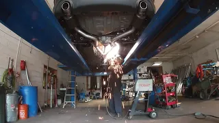 392 SCATPACK CHARGER MID MUFFLER DELETE *CRAZY LOUD*