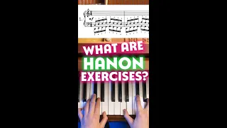 What Are Hanon Piano Exercises? #shorts