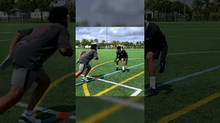 Soft Press Man Drill for DBs