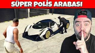 POLISLERIN SÜPER ARABASINI BULDUM TAKIP ETTIM - GTA 5 MODS