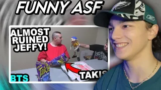 SMLMJB | WE ALMOST RUINED JEFFY!! - Jeffy Meets Nikocado Avocado BTS (Reaction)