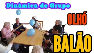 Dinâmica de grupo com idosos - Atividade de estimulação cognitiva - OLHÓ BALÃO - Dynamicskills PT