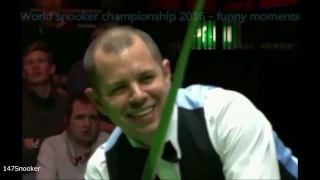 Funny Snooker Moments 😁 Betfred World Championship 2016