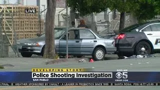 Young Man Driving Stolen Car Shot By San Pablo Police, In Critical Condition