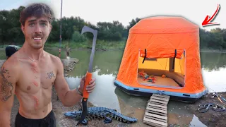 Overnight in LIFERAFT on deadliest river… (gone terribly wrong)