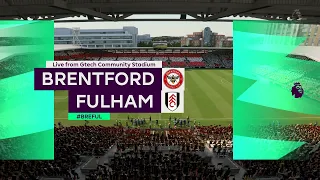 FIFA 23 | Brentford vs Fulham - Gtech Community Stadium | Gameplay