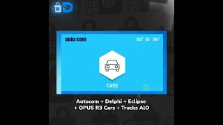 Autocom + Delphi + Eclipse + OPUS R3 Cars + Trucks AlO