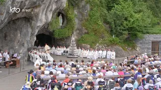 Messe de 10h à Lourdes du 11 juillet 2023