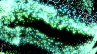 light green round light particle background loop animation - Download Stock Footage