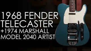 "Pick of the Day" - 1968 Fender Lake Placid Blue Telecaster and 1973 Marshall 2040 Artist