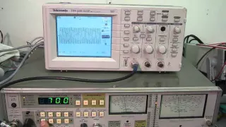 Panasonic（National） VP-7720A Audio Analyzer　動作確認