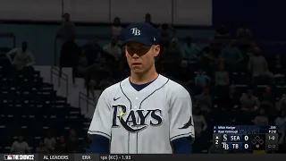 MLB The Show 22 Gameplay: Seattle Mariners vs Tampa Bay Rays - (PS5) [4K60FPS]