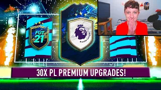 SO MANY TOTS PACKED OMG! 30x PREMIER LEAGUE UPGRADE PACKS! | FIFA 21 EPL TOTS