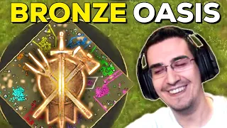 8 Bronze & Silver Player FFA on Oasis in AOE4!