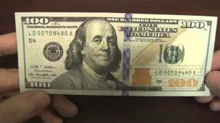 New US $100 Bill Design and Security Features