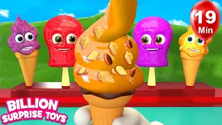 parque de helados🍨🍧 Canciones Infantiles | BillionSurpriseToys Español