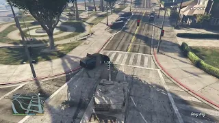 GTA V TANK RAMPAGE 5 STARS