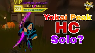 Yokai Peak NM HC (SOLO?) | ROBLOX DUNGEON QUEST