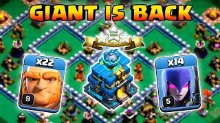 Giant + Witch TH12 Attack | Giant is Back!!