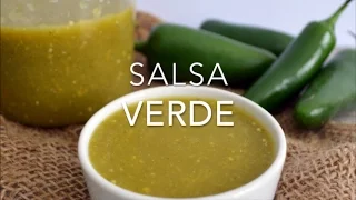 CÓMO HACER SALSA VERDE - Recetas fáciles Pizca de Sabor