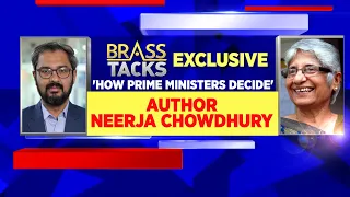 Neeraj Chowdhury Interview | Neerja Chowdhury On Her New Book 'How Prime Ministers Decide' | News18