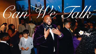 Guests at the Hollinquest Wedding Reception Vibing to Can We Talk by Tevin Campbell