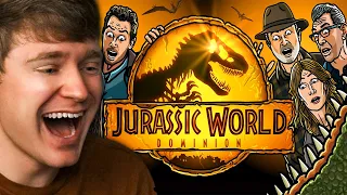 Reacting to JURASSIC WORLD DOMINION the PARODY! (Hilarious)