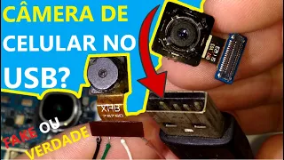 COLOCAR CÂMERA DE CELULAR NO USB FUNCIONA?