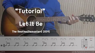 'Let It Be-The Beatles(Remaster 2009)' Tutorial[강의 l Acoustic Guitar Cover l 통기타 레슨]