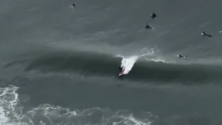 Crews are getting ready for upcoming storms, and a swell is coming through Ocean Beach.