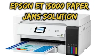 Epson ET  - 15000 Paper Jam Solution