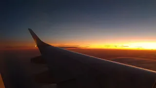 Relaxing Plane Sound with Lightning Storm While Flying ,Airplane Cabin White Noise ,Sleep/Study